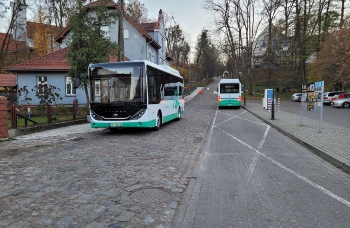 {W gminie Giżycko pojawią się elektryczne autobusy.}