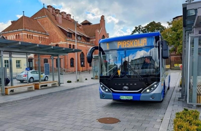 {Do Iławy dotarły już dwa autobusy elektryczne Yutong.}