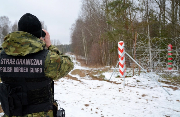 {Straż Graniczna podpisała umowę na zabezpieczenie granicy polsko-rosyjskiej.}